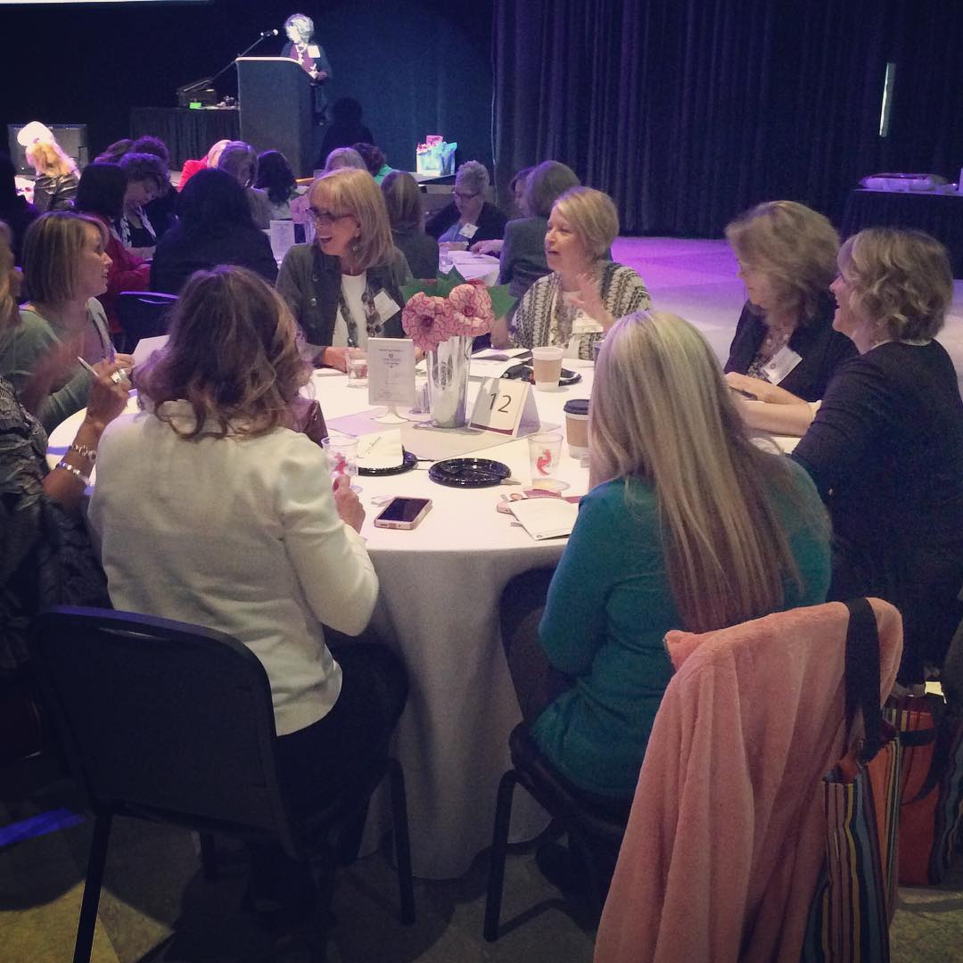 Attendees sharing insights and experiences at the @alamancechamber’sSymposium