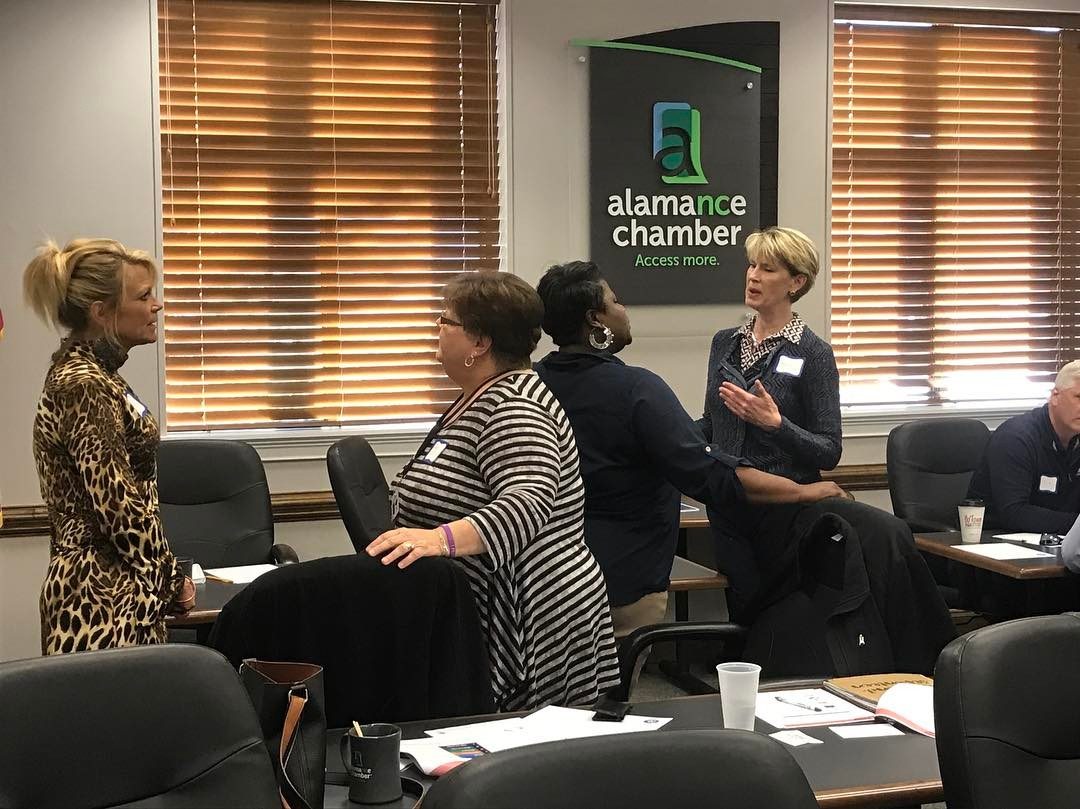 Networking and making connections…happening now at The 5 C’s of Sales Workshop! Thank you Dale Carnegie