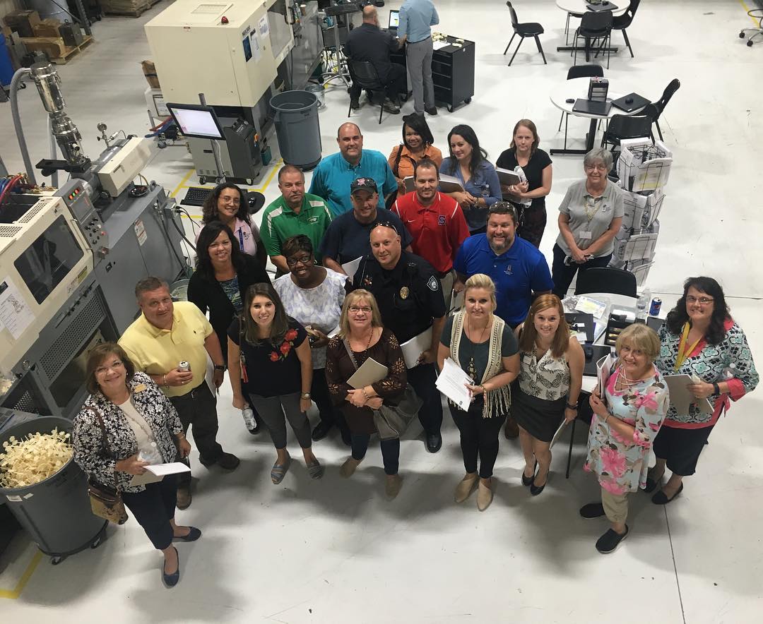 Thank you to @rjg_inc for hosting our first Tuesday Tour for Teachers of the program year!