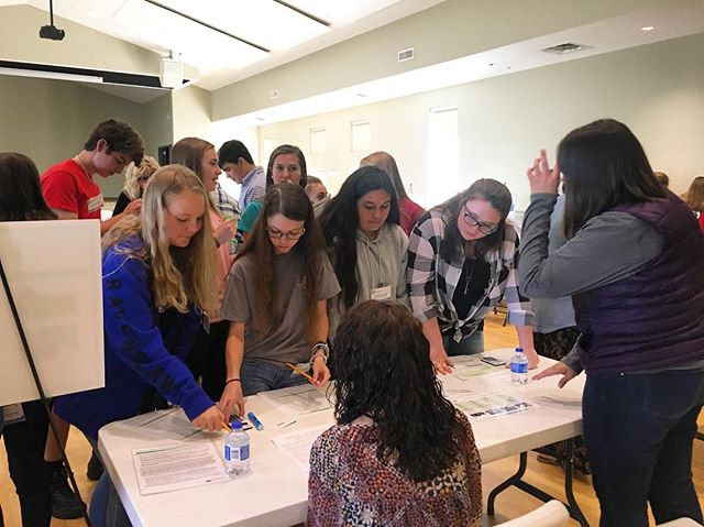 Today 8th Grade AYLA students participated in the Reality of Money simulation organized by State Employees’ Credit Union