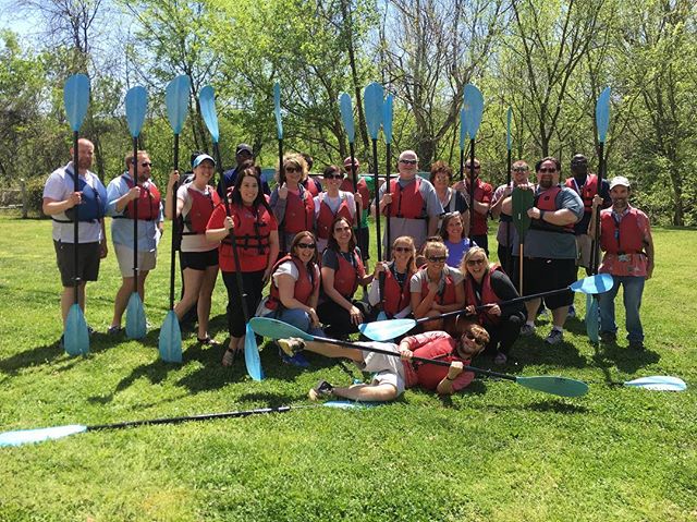 Our Leadership Alamance class is wrapping up Recreation Day with a paddle on the Haw River