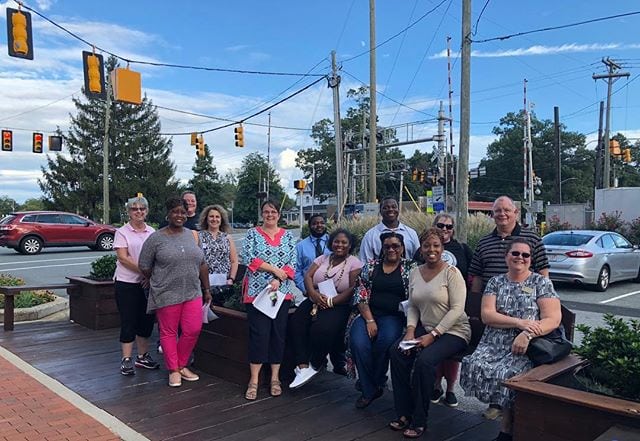 Thank you to the Town of Elon for hosting our September Tuesday Tour for Teachers! Educators heard from Richard White, Town Manager, and then had the opportunity to tour Downtown Elon. We enjoyed visiting and learning what opportunities are available to students after high school.