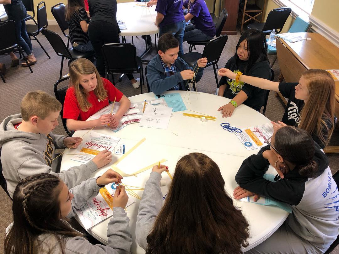 We had close to 200 students at the Joint AYLA Event today! Students focused on resiliency, idea generation, and confidence building. Students also participated in team building activities.