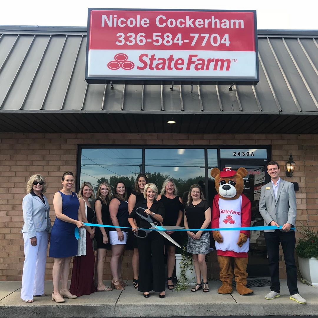 Congratulations to Nicole Cockerham State Farm Insurance Agency! We enjoyed celebrating the opening of your new office today!