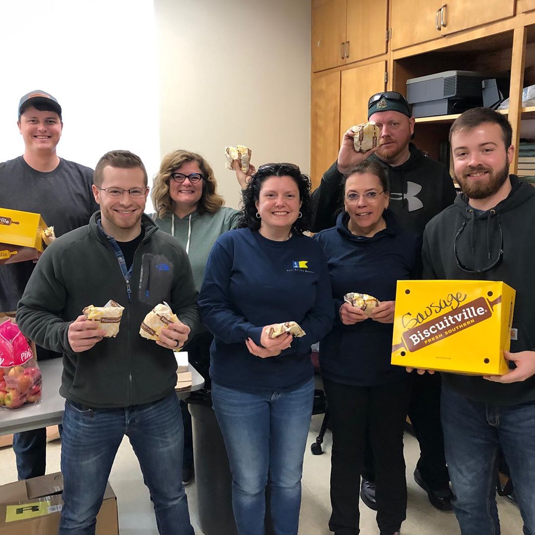 Thank you to the Alamance Road @biscuitville and the Burlington @bjswholesale for providing breakfast and snacks for the Leadership Alamance Class of 2020!  Class members, in partnership with local fire departments, got started on their Community Learning Project over the weekend! We look forward to sharing a progress update soon